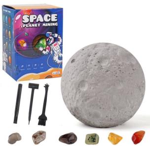 Skamielina Ksieżyc z kamieniami. Wydawca: Norimpex. Multiszop.pl Opakowanie Skamielina Ksieżyc z kamieniami