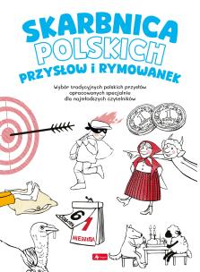 Okładka książki Skarbnica polskich przysłów i rymowanek