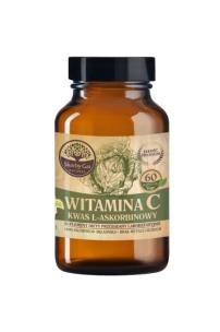 Zdjęcie produktu Skarby Gai Witamina C Kwas L-Askorbinowy z kapusty 60kaps