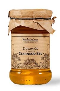 Zdjęcie produktu Skarby Roztocza Ziołomiód z kwiatu czarnego bzu 370g