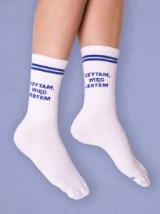 Opakowanie Skarpety sportowe CZYTAM, WIĘC JESTEM 41-46