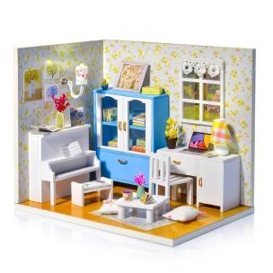 Opakowanie Składany Drewniany Model LED Anna's Room