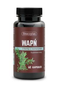 Zdjęcie produktu Skoczylas Wapń 3 formy z rozmarynem 60kaps