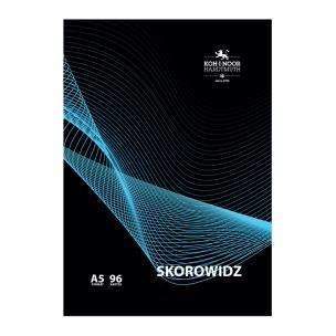 Opakowanie Skorowidz A5 96k. twarda oprawa szyty 1szt.mix