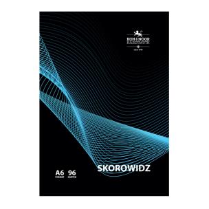 Opakowanie Skorowidz A6 96k.twarda oprawa szyty 1szt.mix
