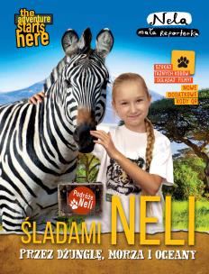 Okładka książki Śladami Neli przez dżunglę, morza... z kodami QR