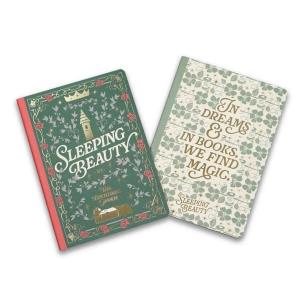 Opakowanie Sleeping Beauty Notatnik A5 linia 2szt Śpiąca Król