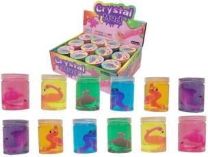 Slime kolorowy z flamingiem MIX. Wydawca: Merkpol. Multiszop.pl Opakowanie Slime kolorowy z flamingiem MIX