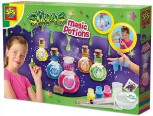 Slime z kolorowymi barwnikami i magicz koralikami. Wydawca: SES. Multiszop.pl Opakowanie Slime z kolorowymi barwnikami i magicz koralikami