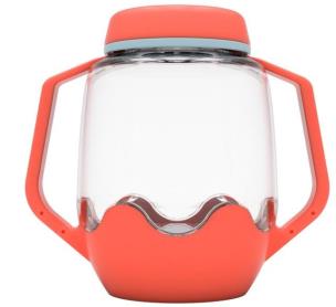 Słoik sensoryczny do napełnienia wodą czerwony. Wydawca: Glo Pals. Multiszop.pl Opakowanie Słoik sensoryczny do napełnienia wodą czerwony