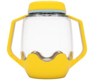 Opakowanie Słoik sensoryczny do napełnienia wodą żółty