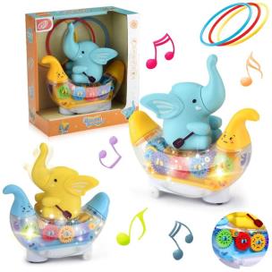 Opakowanie Słoń w łódce światło i muzyka MIX