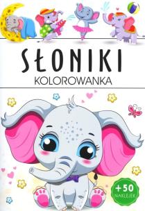 Słoniki. Autor: Opracowanie zbiorowe. Multiszop.pl Okładka książki Słoniki