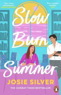 Slow Burn Summer wer. angielska. Autor: Silver Josie. Multiszop.pl Okładka książki Slow Burn Summer wer. angielska