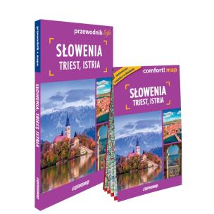 Okładka książki Słowenia Triest Istria light przewodnik + mapa