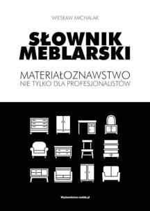Okładka książki Słownik meblarski