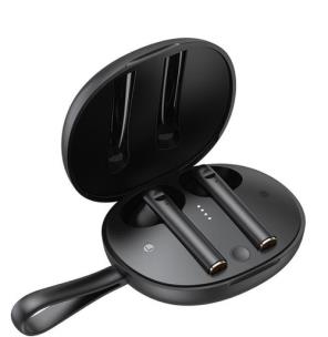 Okładka książki Słuchawki TWS Baseus Encok W05 (czarne)