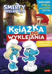 Okładka książki Smerfy. Wielki Film. Książka do wyklejania