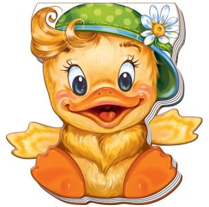 Okładka książki Śmieszne łapki. Kaczątko w.ukraińska