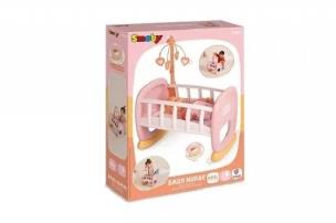 Smoby Baby Nurse Kołyska z karuzelką. Wydawca: Smoby. Multiszop.pl Opakowanie Smoby Baby Nurse Kołyska z karuzelką