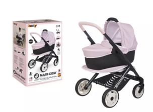 Smoby MC&Q Wózek 3w1 różowy. Wydawca: Smoby. Multiszop.pl Opakowanie Smoby MC&Q Wózek 3w1 różowy