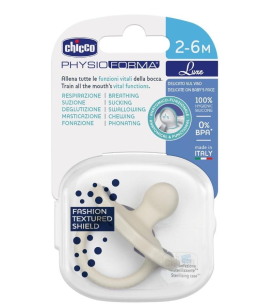 Opakowanie Smoczek uspokajający Soft Luxe szary 2-6m