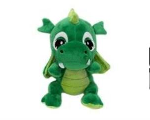 Opakowanie Smok ciemny zielony 19cm