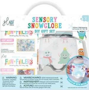 Opakowanie Śnieżny Zestaw sensoryczny DIY świecący słoik
