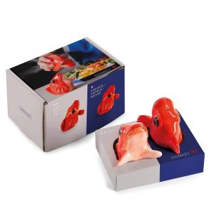 Solniczka i pieprzniczka Fishes for Dishes. Wydawca: Donkey. Multiszop.pl Opakowanie Solniczka i pieprzniczka Fishes for Dishes