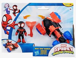 Opakowanie Spidey i Super Kumple - Miles Morales z pojazdem
