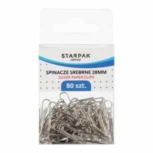 Opakowanie Spinacz metalowy srebrny 80szt