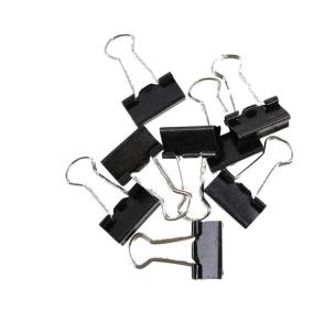 Opakowanie Spinacze biurowe czarne 19mm 8szt