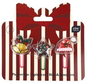Opakowanie Spinacze do papieru Christmas 4szt