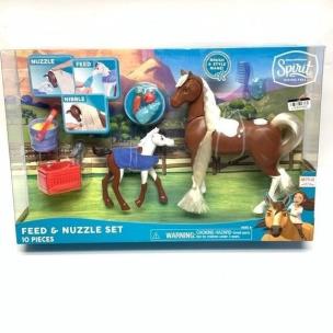 Opakowanie Spirit Riding Free - koń i źrebak z akcesoriami