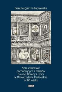 Spis studentów pochodzących z terenów dawnej.... Autor: Danuta Quirini-Popławska. Multiszop.pl Okładka książki Spis studentów pochodzących z terenów dawnej...