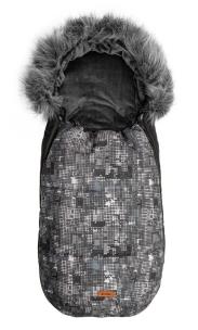 Opakowanie Śpiworek Olaf grafitowy kropki 100x45cm