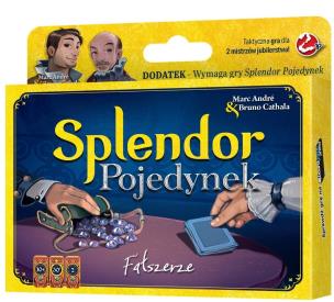 Opakowanie Splendor: Pojedynek - Fałszerze REBEL