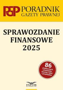 Okładka książki Sprawozdanie finansowe 2025