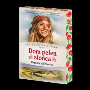 Okładka książki Stacja Jagodno. Dom pełen słońca (barwione brzegi)