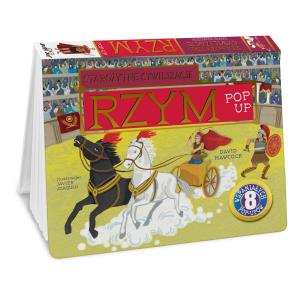 Okładka książki Starożytne cywilizacje. Rzym POP-UP