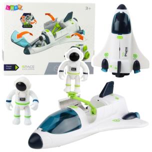 Statek kosmiczny z astronautami światło dżwięk. Wydawca: Leantoys. Multiszop.pl Opakowanie Statek kosmiczny z astronautami światło dżwięk