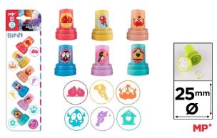 Opakowanie Stempelki dla dzieci Ptaki 6szt