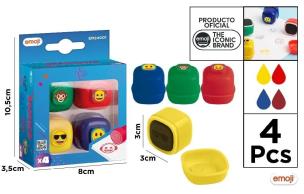 Opakowanie Stempelki EMOJI 4szt