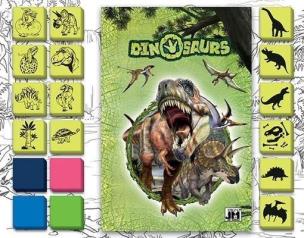 Opakowanie Stemple Dinozaury