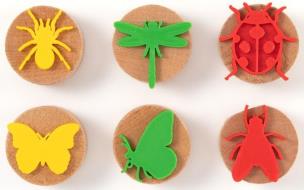 Opakowanie Stemple drewniane owady 6szt