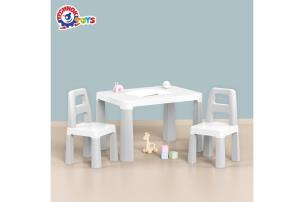 Opakowanie Stół dziecięcy biały z dwoma krzesełkami