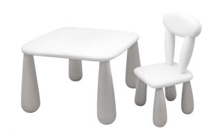 Opakowanie Stolik dla dzieci + krzesełko Luna Classic szary