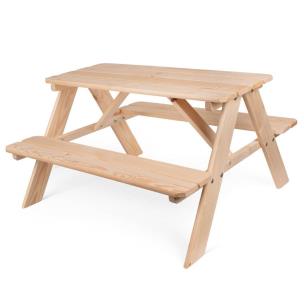 Opakowanie Stolik ogrodowy i ława dla dzieci drewniane