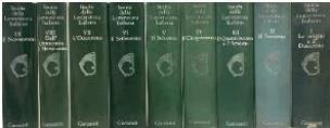 Okładka książki Storia della Letteratura Italiana T.1-9