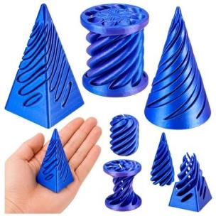 Opakowanie Stożki obrotowe sensoryczne 3d antystresowe